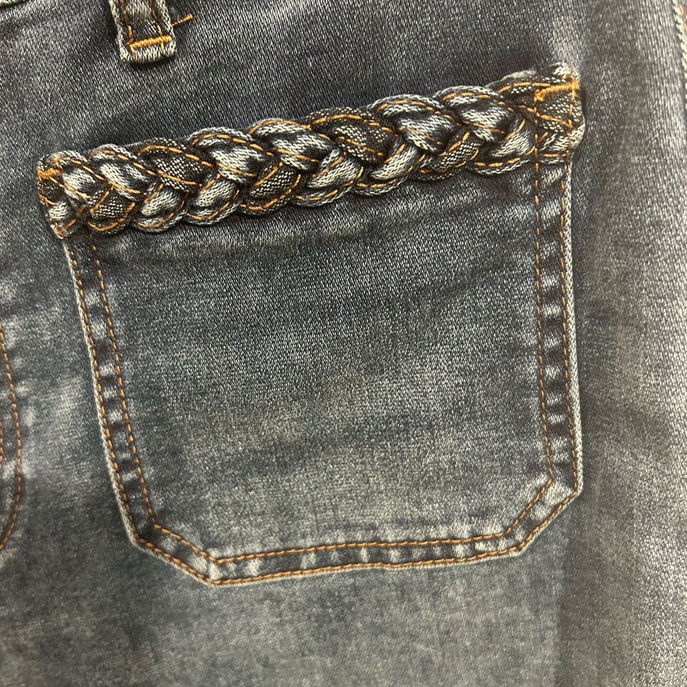 Kut from the Kloth Dark Blue Wide Jeans - Picture 4 of 5